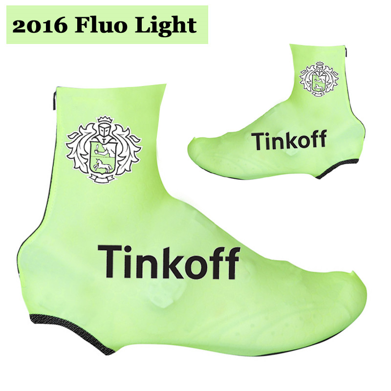 2016 Saxo Bank Tinkoff Cubre zapatillas verde